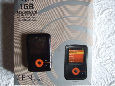 MP3 Player ZEN defect Display spart foto