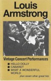 Louis Armstrong - Vintage Concert Performances, Caseta audio