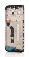 LCD Motorola Moto E7 Plus, Negru + Rama