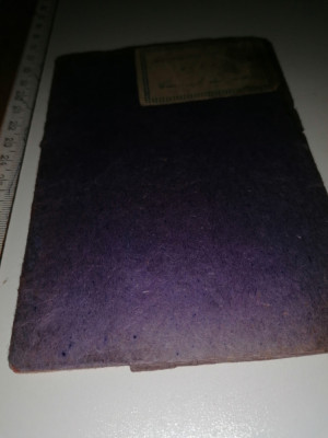 CARNET DE ELEV RPR 1959 foto