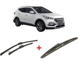 Cumpara ieftin Set 3 stergatoare HYUNDAI SANTA FE IV SUV Van (TM) 2018-2020, pentru parbriz si luneta, Bosch Twin