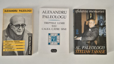 Alexandru Paleologu trei volume foto