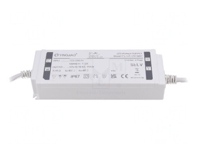 Alimentator LED pulsatoriu 200W 12VDC IP67 foto