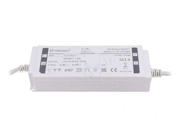 Alimentator LED pulsatoriu 200W 12VDC IP67