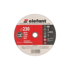 disc abraziv pentru metalinox ELEFANT 230*2,0*22,23 Innovative ReliableTools foto