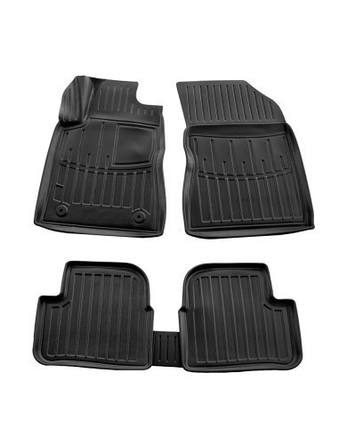Set covorase auto din cauciuc tip tavita pentru Citroen C3 III (2016-)