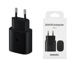 Incarcator Priza Fast Charging, PD 25W Samsung (EP-TA800NBEGEU) Negru foto