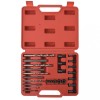 Set extractor șuruburi, oțel, 25 de piese