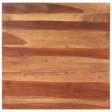 Cumpara ieftin Blat de masa, 80x80 cm, 25-27 mm, lemn masiv de acacia