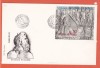 TSV @ - PLIC 1977 FDC LP 949 - NAVIGATIA EUROPEANA PE DUNARE, COLITA DANTELATA