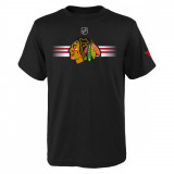 Chicago Blackhawks tricou de copii Apro Logo Ss Ctn Tee black - Dětsk&eacute; M (9 - 11 let)