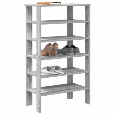 vidaXL Pantofar, gri sonoma, 61x32x105 cm, lemn compozit foto