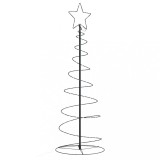 VidaXL Pom de Crăciun LED 100 LED-uri Alb Cald 150 cm