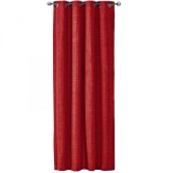 Draperie Elfie Opac cu inele Jemidi, 140 x 245 cm, Rosu, Poliester, 55279.09.01