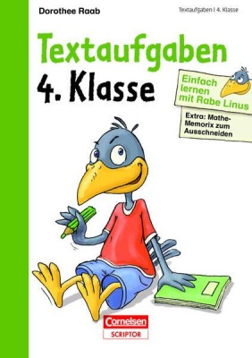 Einfach lernen mit Rabe Linus - Textaufgaben 4. Klasse foto