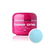 Gel UV Silcare Base One Pixel &ndash; Pop Art Blue 04, 5g