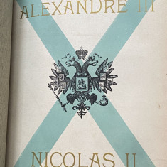 carte veche Alexandre III et Nicolas II 1895 Rusia Besthorn R.O.