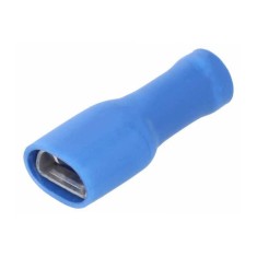 FFD-2638 Papuc auto mama 6.35mm albastru complet izolat
