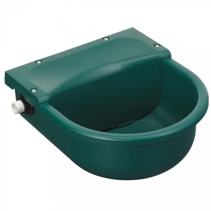 Kerbl Adăpătoare S522, verde, 3 L, plastic, 22522