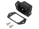 Conector Alimentare AC 10A 250V IP54 IEC 60320
