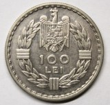 Moneda Argint 100 Lei 1932 Londra - Detalii Frumoase - Numismatică Rom&acirc;nia, Argint