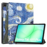 Husa Samsung Galaxy Tab A11 Plus Asteroid GSM FoldPro, Starry Night