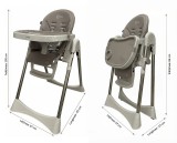 MIILUNA SCAUN DE MASA PLIABIL ANDROMEDA, TAUPE