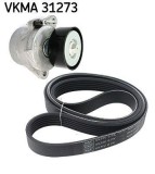 Set curea transmisie cu caneluri Audi A1, A3; Seat Alhambra, Leon, Leon Sc; Skoda Kodiaq; VW Arteon, Beetle Motor 1.6, lungime 1026 mm, 21.36 mm, OE