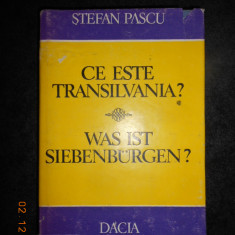 STEFAN PASCU - CE ESTE TRANSILVANIA? (1983, editie cartonata)