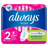 Absorbante Always Ultra Super, 8 bucăți, P&amp;G