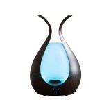 Difuzor aromaterapie cu ultrasunete si lumina LED 7 culori Sixu YD-033 200 ml wenge