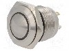 Intrerupator anti-vandalism, OFF-(ON), &Oslash;16mm, ONPOW, GQ16B-10E/J/G/24V/S