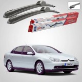 Cumpara ieftin Ștergătoare Citro&euml;n C5 Gen 1 (DC) Hatchback 2003-2004 | Set Față Flat &ndash; TeamCar&reg;