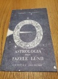 ASTROLOGIA DUPA FAZELE LUNII - Nadejda Mc. Guines - Axis Mundi, 1992, 32 p.