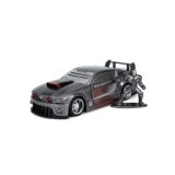 Jada Marvel masinuta metalica Ford Mustang scara 1:32 si figurina metalica War Machine, Jada Toys