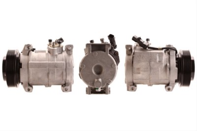 Compresor AC Chrysler Voyager, 2001-2005, Rola De 120 Mm, 6 nervuri, 10s20, Valeo, Tip Gaz: R134a, OE: 05005420ac; 05005420ada; 05005420ae; 05005420a foto