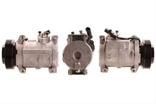 Compresor AC Chrysler Voyager, 2001-2005, Rola De 120 Mm, 6 nervuri, 10s20, Valeo, Tip Gaz: R134a, OE: 05005420ac; 05005420ada; 05005420ae; 05005420a