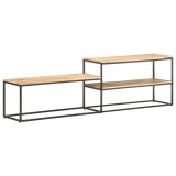 Gossi comoda tv, 180x30x50 cm, lemn de mango brut
