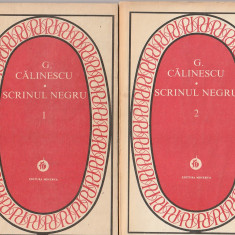 GEORGE CALINESCU - SCRINUL NEGRU ( 2 VOLUME )