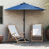vidaXL Parasol de Grădină albastru 294 x 150 x 223 cm țesătură 42003266