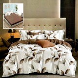 LENJERIE FINET 6 PIESE CU HUSĂ &ndash; 160&times;200 ȘI 180&times;200 (HF6P141) - 180x200