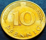 Cumpara ieftin Moneda 10 PFENNIG - GERMANIA, anul 1995 (litera F) * cod 1091 B, Europa