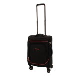 LAMONZA TROLER SMILEY 55X35X21 CM NEGRU ProVoyage Vacation
