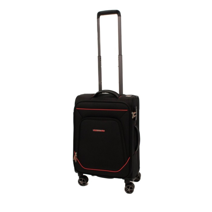 LAMONZA TROLER SMILEY 55X35X21 CM NEGRU ProVoyage Vacation