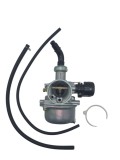 Carburator ATV 107cc 110cc 125cc 4 Timpi, Soc Manual, Galerie 19mm, Distanta gauri 48mm, Filtru Aer 35mm