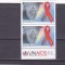 LUPTA IMPOTRIVA HIV / SIDA,serie in pereche cu tabs!2011,Lp.1940,MNH ** ROMANIA