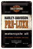 Placa metalica - Harley Davidson Pre-Luxe - 20x30 cm