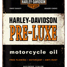 Placa metalica - Harley Davidson Pre-Luxe - 20x30 cm