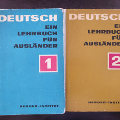 DEUTSCH ein LEHRBUCH fur AUSLANDER (2 volume - Harder Institut)