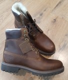 Bocanci barbat TIMBERLAND 6 inch premium originali piele waterproof imblaniti 40/45